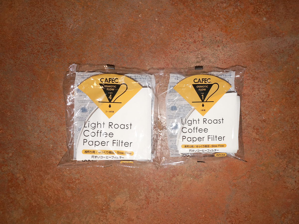CAFEC Light Roast Coffee Filter White 카펙 라이트 로스트 커피 필터 (100p)
